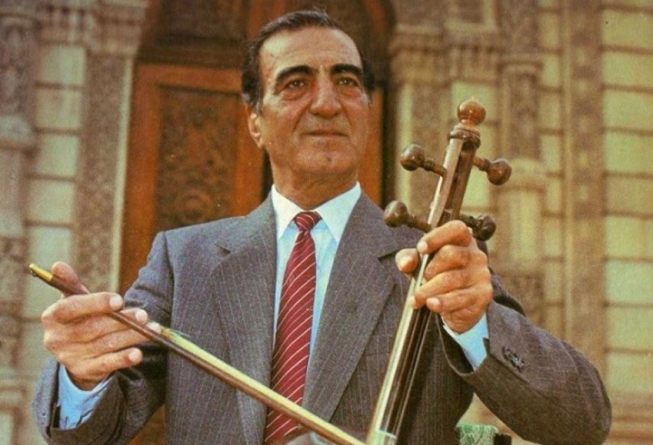 Xalq artisti Habil Əliyevin adı Ağdaşdakı musiqi məktəbinə verilib