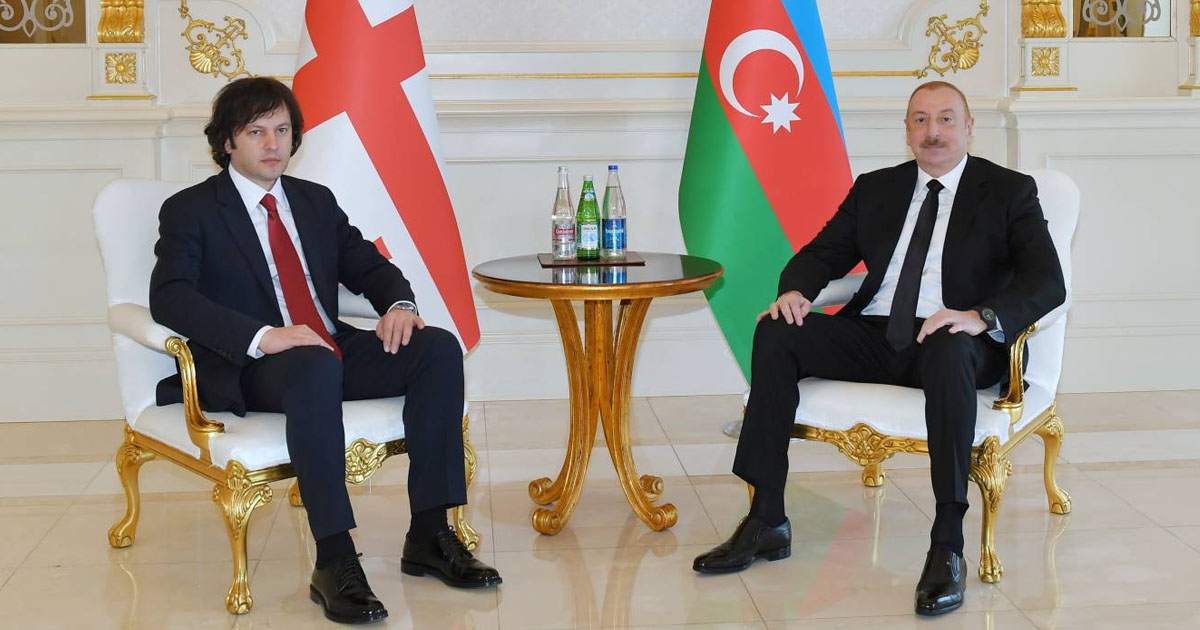 İrakli Kobaxidze İlham Əliyevə zəng edib