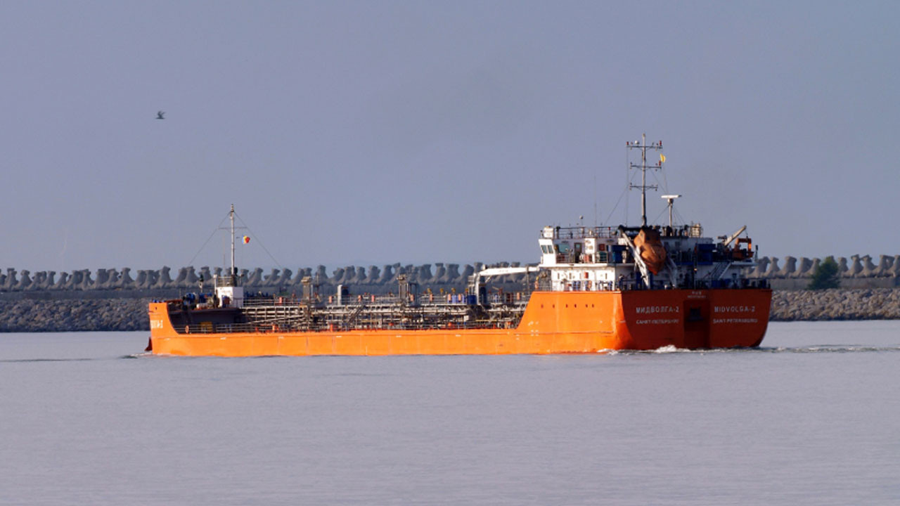 Rusiyaya məxsus MIDVOLGA-2 tankeri Qara dənizdə hücuma məruz qalıb