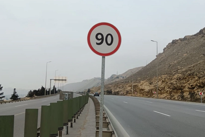 Bakı Dairəvi-1 avtomobil yolunda sürət həddi endirilib