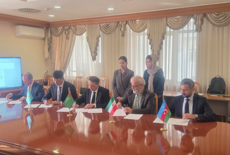 Aşqabadda Xəzər dənizinin su bioresurslarının qorunması üzrə Komissiyanın 9-cu iclası keçirilib